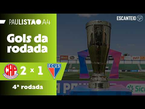 CAP VENCE MAIS UMA | Penapolense 2 x 1 ECUS | Gols do Paulistão Série A4 2026