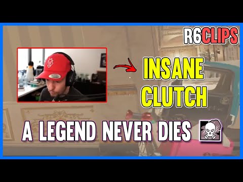 PENGU WINNING AN AMAZING 1v3 CLUTCH WITH SMOKE - R6 STREAM HIGHLIGHTS | BEST OF SIEGE
