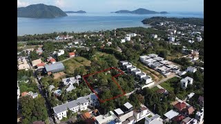 3,086 sqm of Sea View Land for Sale only 4 Minute Drive to Nai Harn Beach