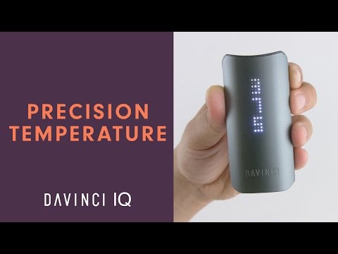 How to Use Precision Temp Mode on The DaVinci IQ - DaVinciVaporizer.com