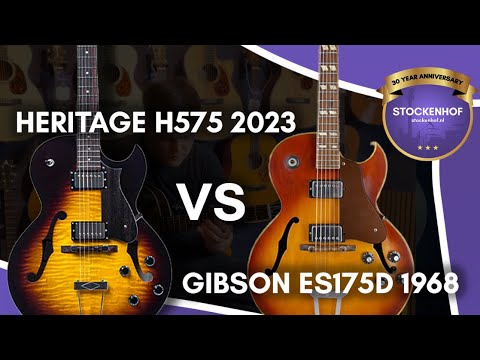 Heritage H575 2023 & Gibson ES175D 1968 (SOUND COMPARISON)
