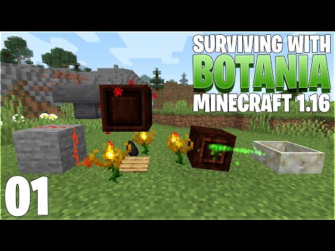 Surviving With Botania 1.16 :: E01 - Getting Started & Endoflame Mana Generation