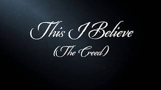 This I Believe Instrumental with Lyrics Low E Shortened Version