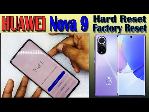 Huawei Nova 9 Hard Reset || Forgot Screen Password || How To Unlock Screen password Huawei Nova 9