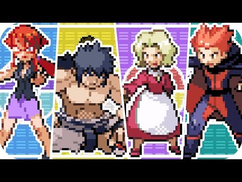 Pokémon FireRed & LeafGreen - All Elite Four Battles (1080p60)