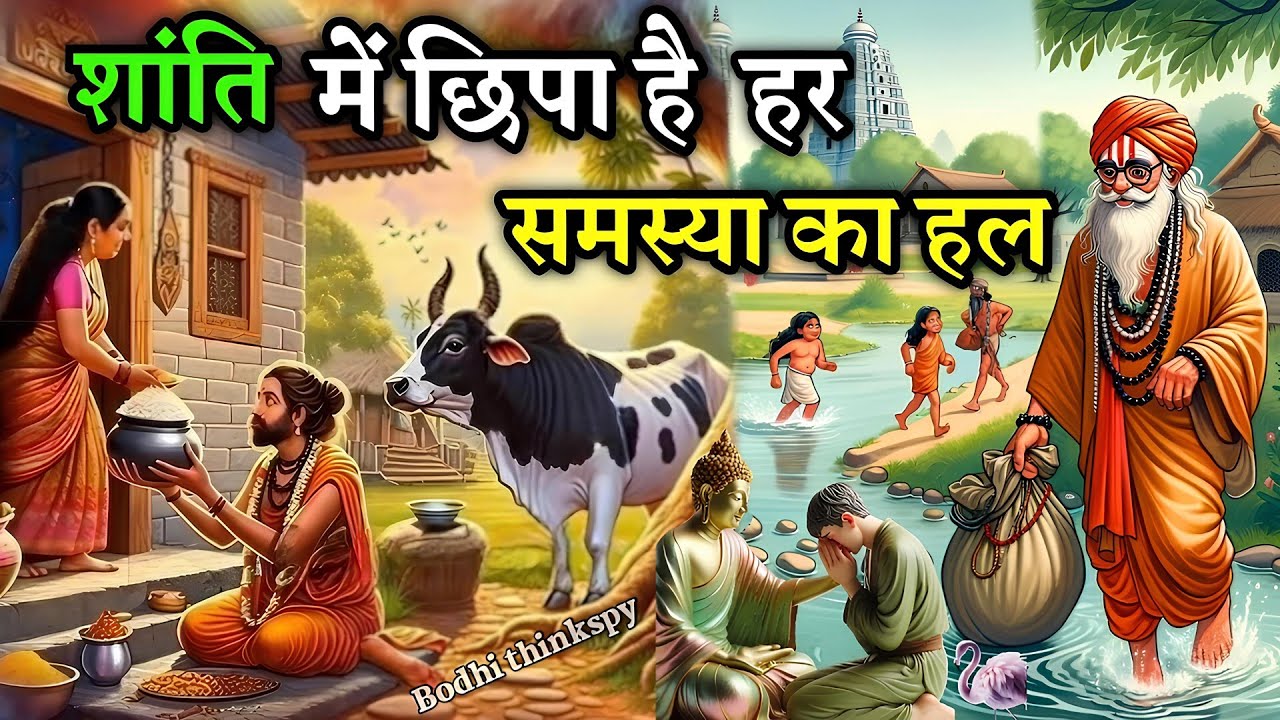 डर से मुक्तिः शांति में छिपा है हर समस्या का हल l Buddhist Story On Master Your Mind for Success