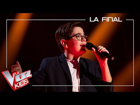 Rubén Franco canta 'Qué no daría yo' | Final | La Voz Kids Antena 3 2023