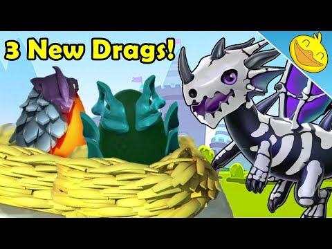 SKELETON DRAGON UNLOCKING! Jormungand + Fenrir Hatching! - DML #1004