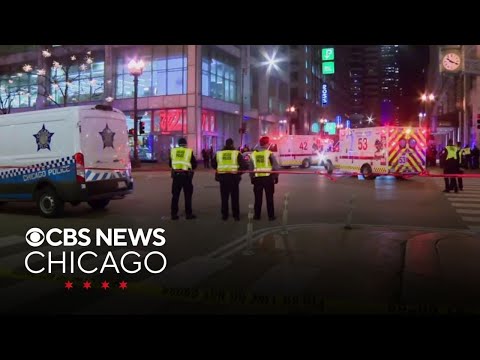 Chicago police respond to reports of multiple people shoot in the Loop near Chicago Theatre