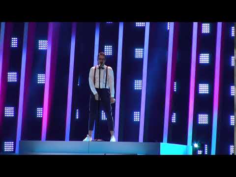 ESCKAZ in Lisbon: Mikolas Josef (Czech Republic) Lie To Me - 2nd rehearsal footage