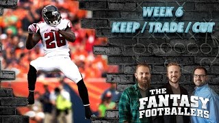 Fantasy Football 2016 - Week 6 Keep/Trade/Cut + Fantasy Questions - Ep. #284
