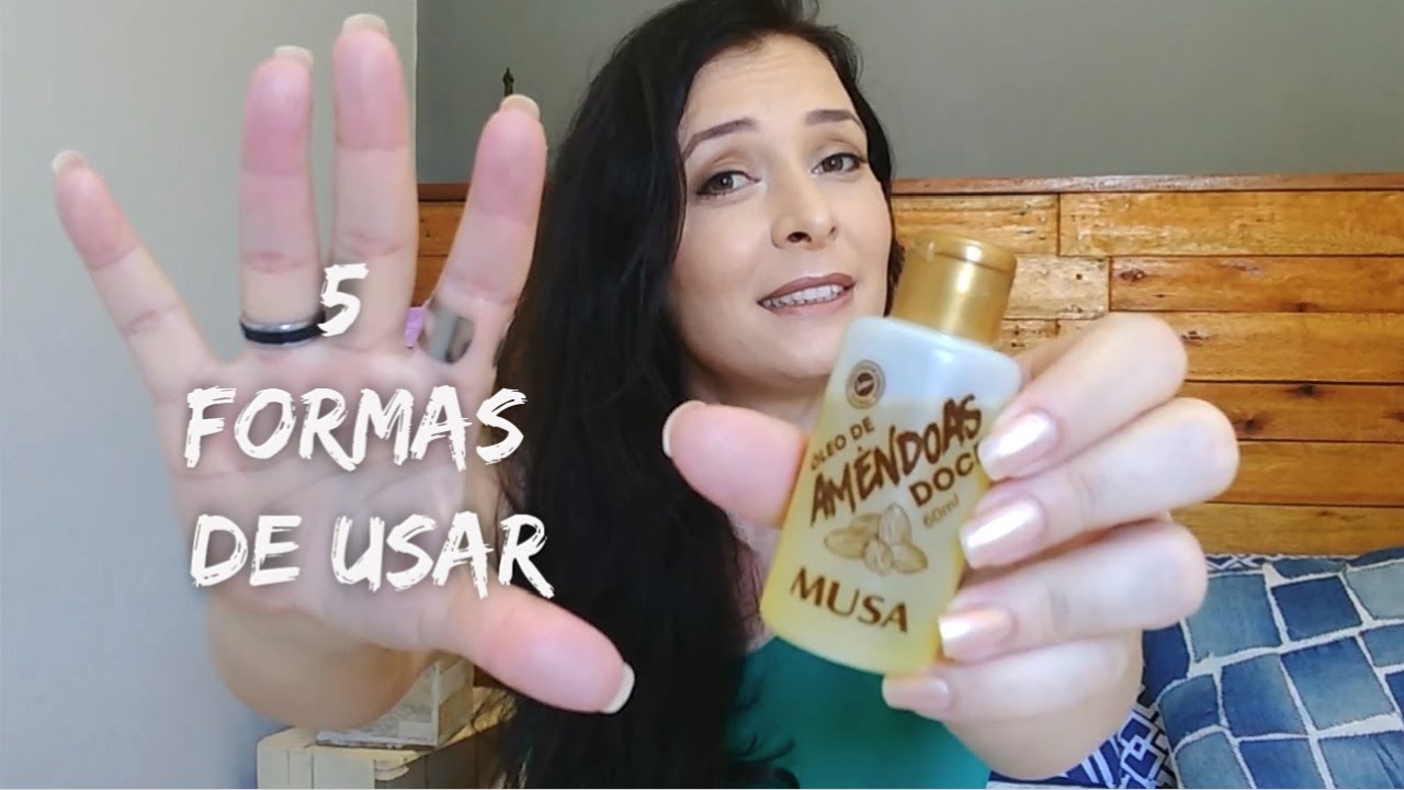 5 formas de usar óleo de amêndoas doce