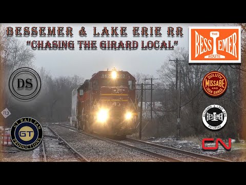 Bessemer & Lake Erie | Chasing The Girard Local I BLE #868 BLE #862