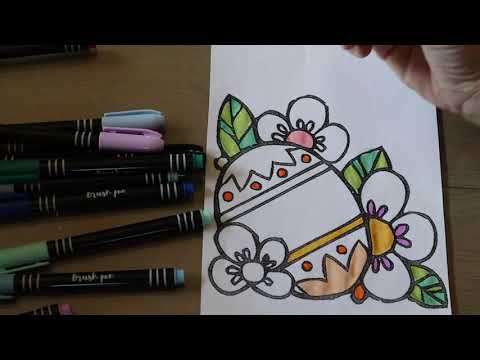 vidéo coloriage de Pâques