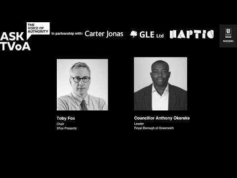 Ask The Voice of Authority: Councillor Anthony Okereke, leader, Royal Borough of Greenwich