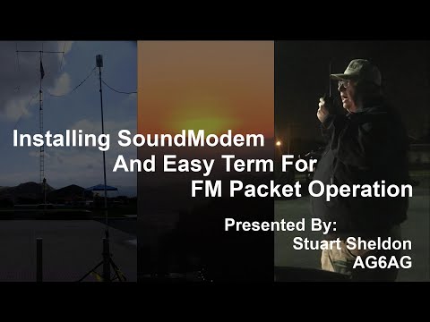 Installing Sound Modem and Easy Term For FM Packet Operations