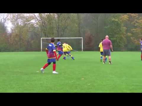 Kelyan Snoussi U13A Kraainem Football vs Wolvertem Merchtem 11-11-2017