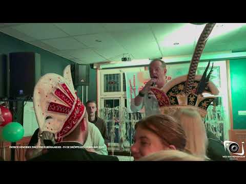Patrick Hendrikx zingt Engelbewaarder bij FV de Dröppelkes - 4 januari 2025