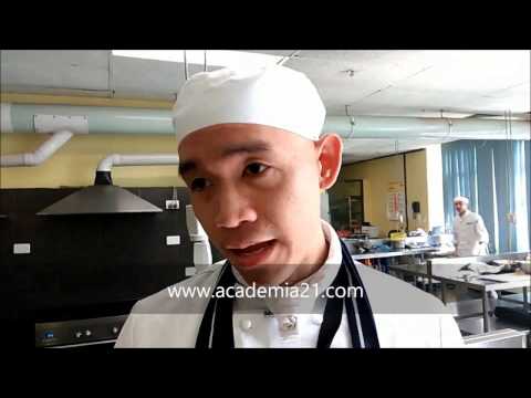 Ken Nilsson Aranilla discusses studying Commercial Cookery at Academia International