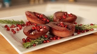 Paleo Poached Pears Recipe For the Holidays | Healthy Desserts | Lighten Up