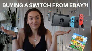 Buying a Nintendo Switch from eBay &  Animal Crossing New Horizons