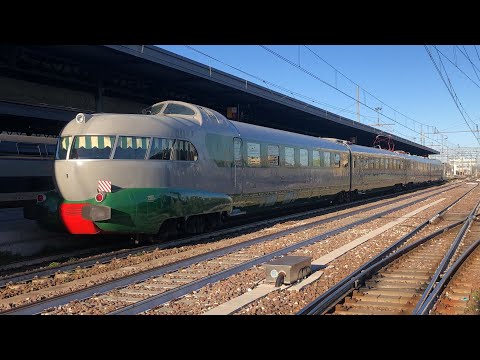 BELL’ ITALIA EXPRESS ETR 252 Arlecchino in servizio da Bologna a Roma Termini