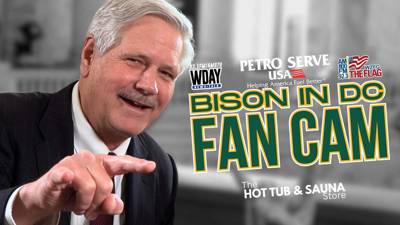 Sen. John Hoeven Celebrates Bison Football's Big Day in D.C. | Exclusive Interview