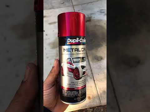 Dupli-Color Metalcast Red Anodized spray paint