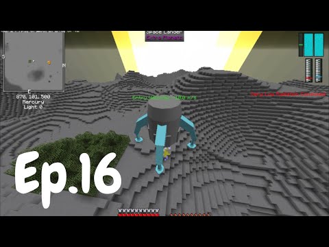 SpaceCraft - Minecraft Modded Survival (No Commentary) Ep.16 | Farming Materials In Space