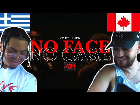 CANADIANS REACT TO GREEK RAP - YT ft. Phen - No Face No Case (Official Music Video)