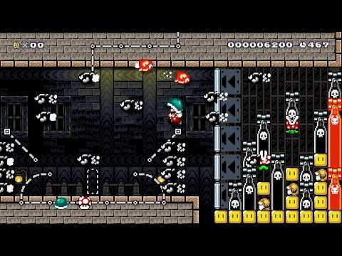 Super Mario Maker - Lunatic Shooting Gallery
