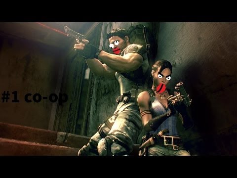 resident evil 5 coop walkthrough part 1(no commentary)