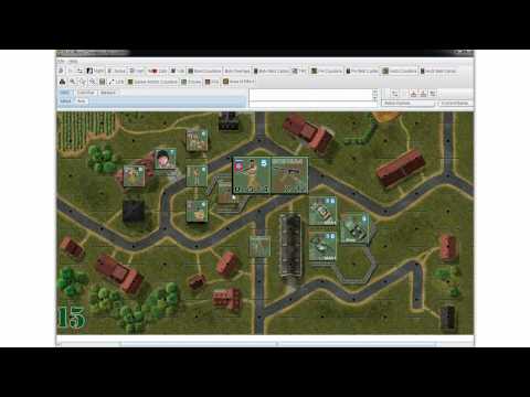Band of Heroes Intro to the game map and units