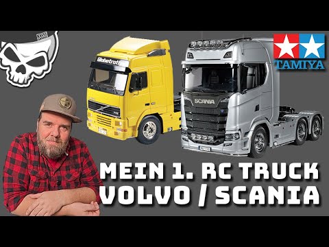 Finally, the RC trucks from Tamiya continue – Scania or Volvo, I'm starting again!