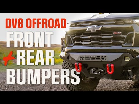 2023+ Colorado Dv8 Offroad BUMPERS ARE HERE! FRONT AND REAR
