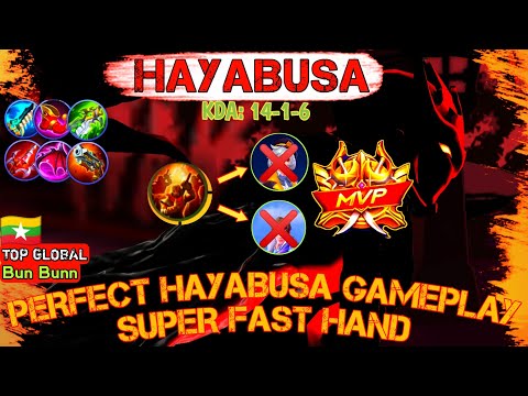 Hayabusa Top Global, Perfect Gameplay FAST HAND MODE [Hayabusa Shadow of Obscurity by: Bun Bunn]