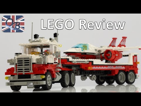 LEGO 5591 Mach II Red Bird Rig Review and Stop Motion Build (LEGO Model Team)