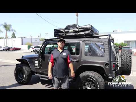 Tuff Stuff Overland Roof Top Tent - How To Open Close Your Tent