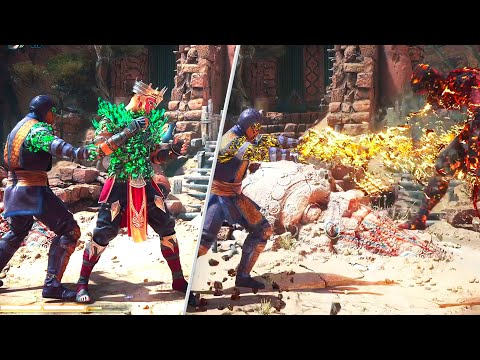 Mortal kombat 1 - ALL Tremor's Powers