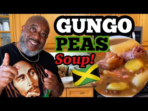 How to make Jamaican Gungo Peas Soup! | Deddy's Kitchen