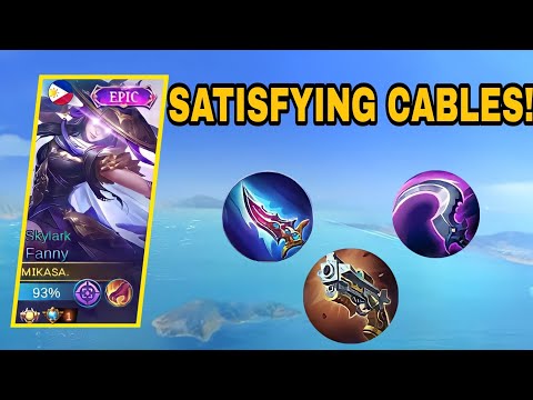 SATISFYING CABLES AND SUPER AGGRESSIVE FANNY MONTAGE! FANNY | MLBB