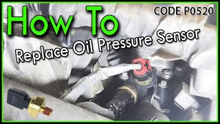 Dodge Charger, Challenger, 300 V6 3.6 Oil Pressure Sensor - P0520 Code - Easiest Way to Replace