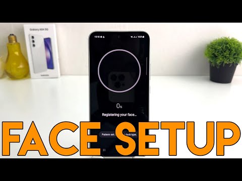 Samsung Galaxy A54: How to Setup Face Unlock