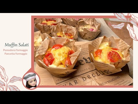 Savory Muffins - Buffet Appetizer Ideas - EASY RECIPE - Basic dough - various fillings