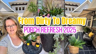 Watch This Front Porch Go From Winter Mess to Spring Ready!