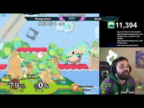 LEVO #14 - Hungrybox (Jigglypuff) vs SluG (Jigglypuff) - NA Finals Top 64 LR3