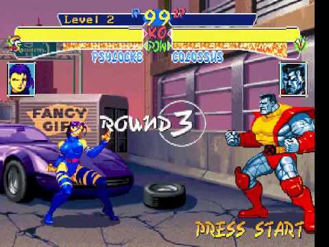 X-Men Children Of The Atom Playstation