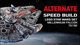 ALTERNATE LEGO Star Wars Millennium Falcon 75192 speedbuild