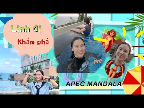 Linhvlogs ll Khám Phá APec Mandala Phan Thiết Ngày 1 - Lần Đầu Mặc Bikini???