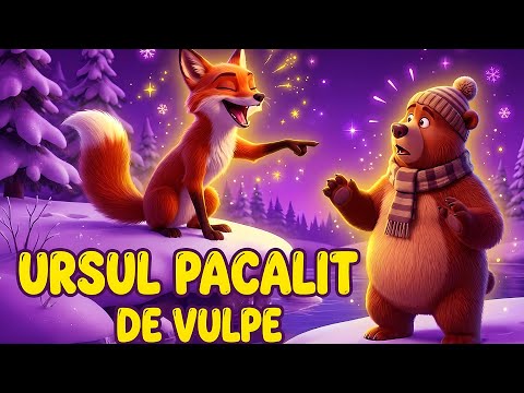 Povestea Ursul Păcălit De Vulpe 🦊🦊🦊 | (Cântece copii)